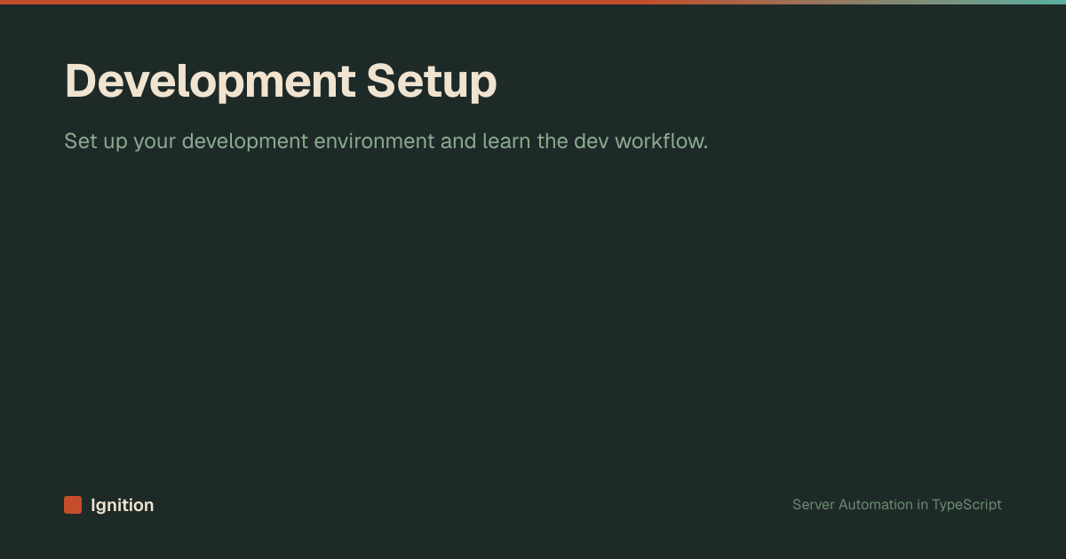 Ignition Developer Tutorial Development Setup | Ignition